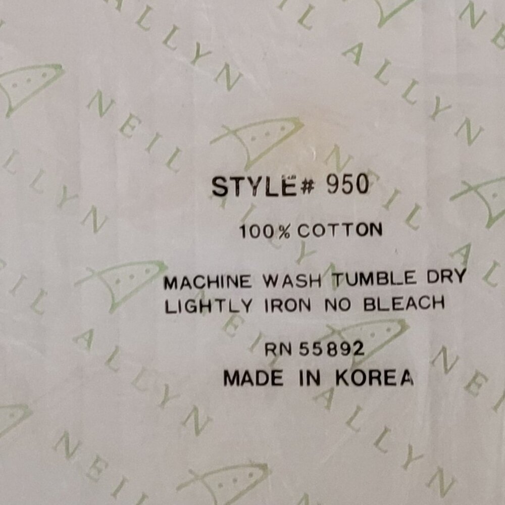 Neil Allyn 100% Cotton Wing Collar Pleated Formal Tux Shirt French Cuffs 16 - Picture 3 of 6